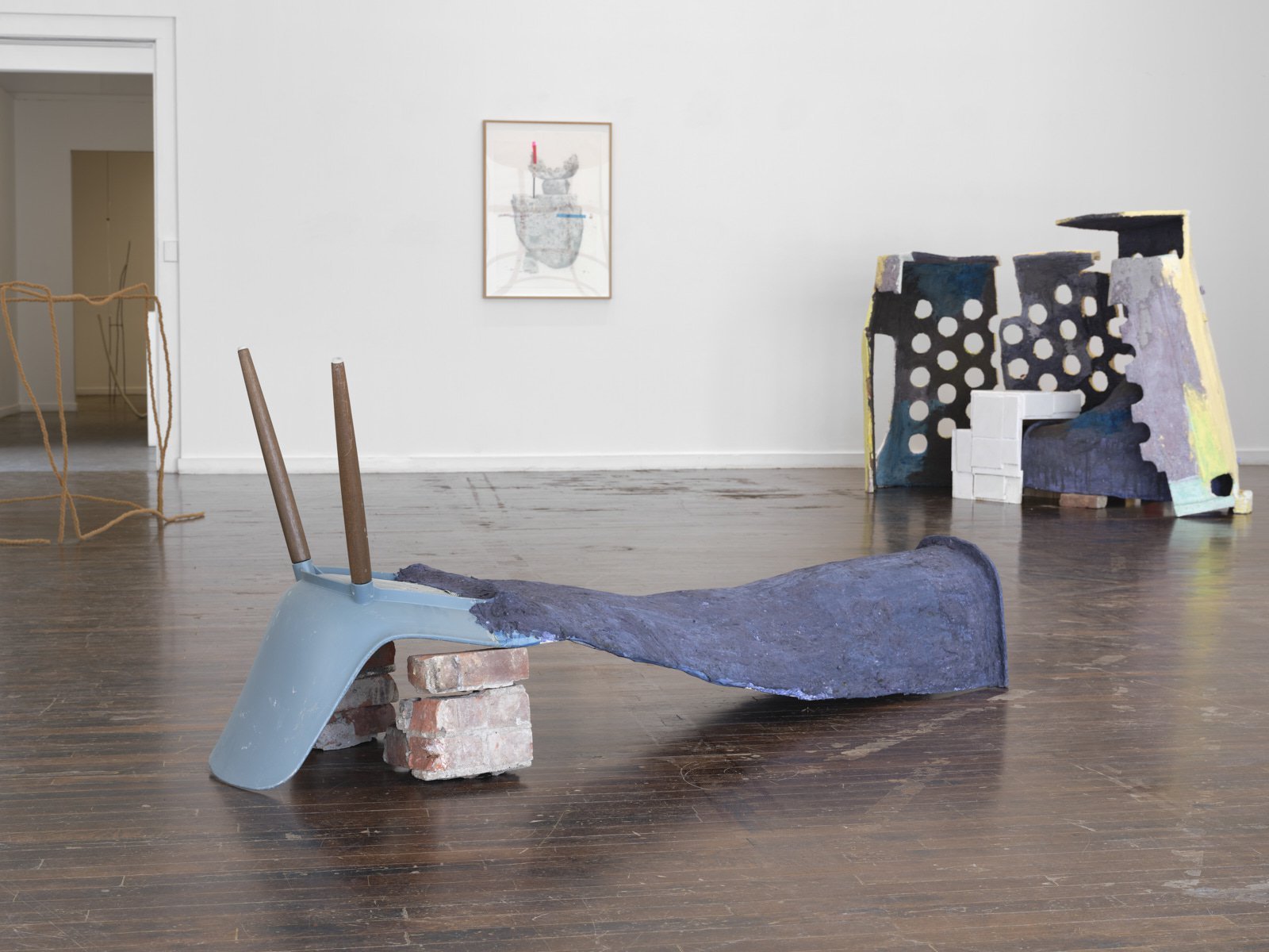 Installation view of STEADY, April 17–December 8, 2024, Ballroom Marfa.