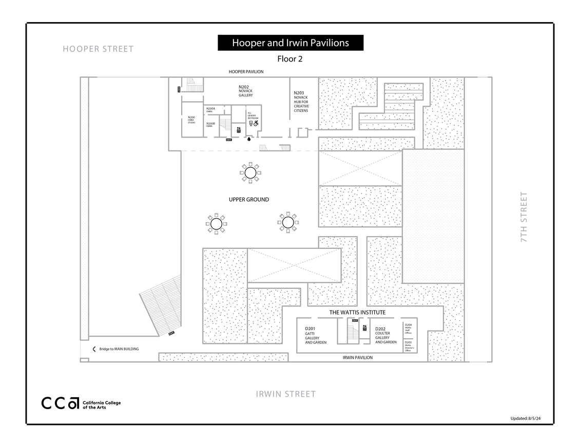 Hooper and Irwin Pavilions - Second Floor