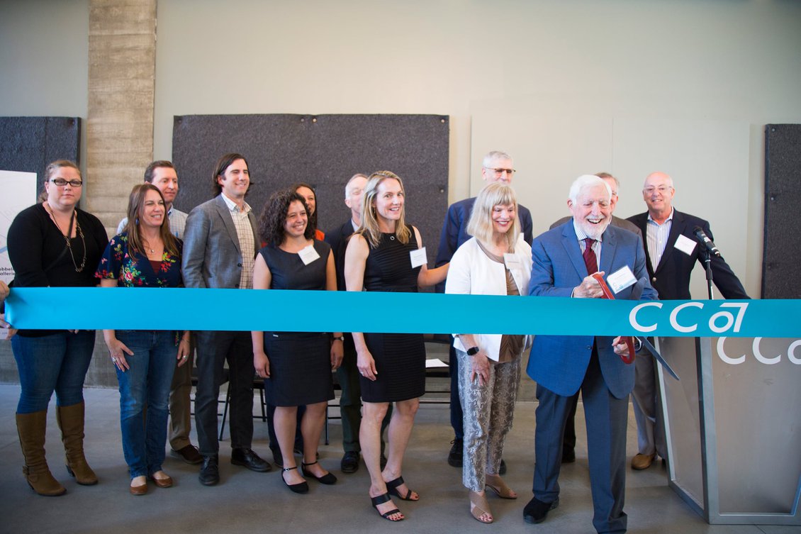 Blattner Hall ribbon cutting ceremony.