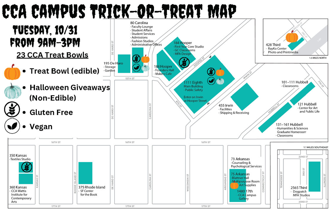 Trick or Treat Map