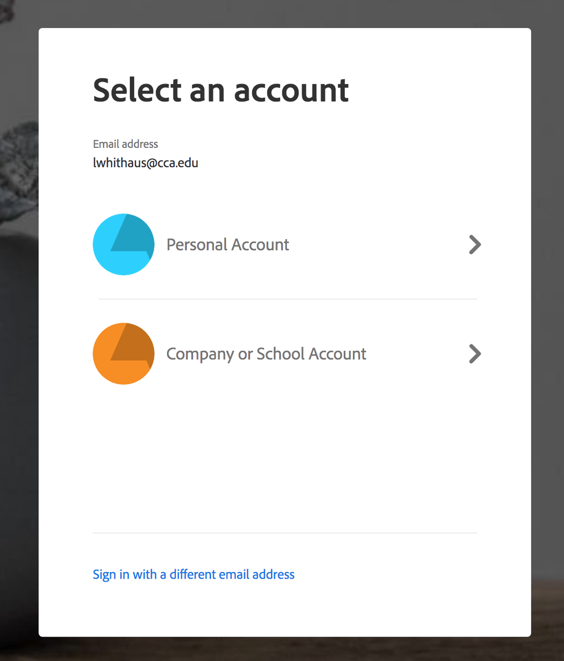 adobe account access
