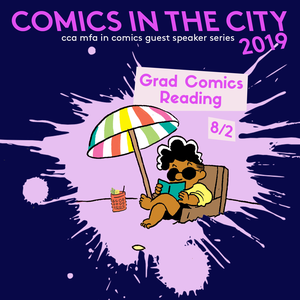 Comics in the City 2019 Grad Reading Poster_Events_NP
