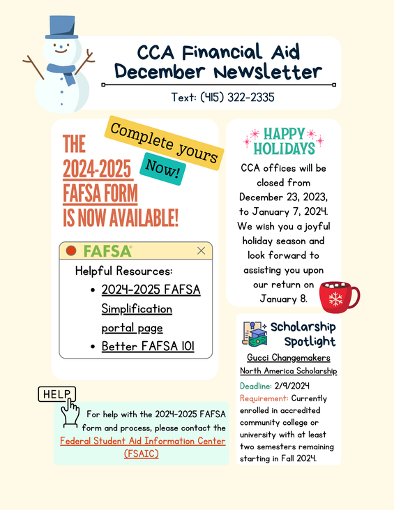 Financial aid newsletter - Nov (2)