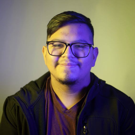 Bryan Dominguez, Academic Advising Assistant and Painting and Drawing major