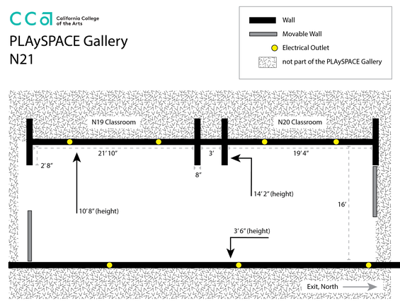 PLAySPACE (N21) Floor Plan with Dimensions