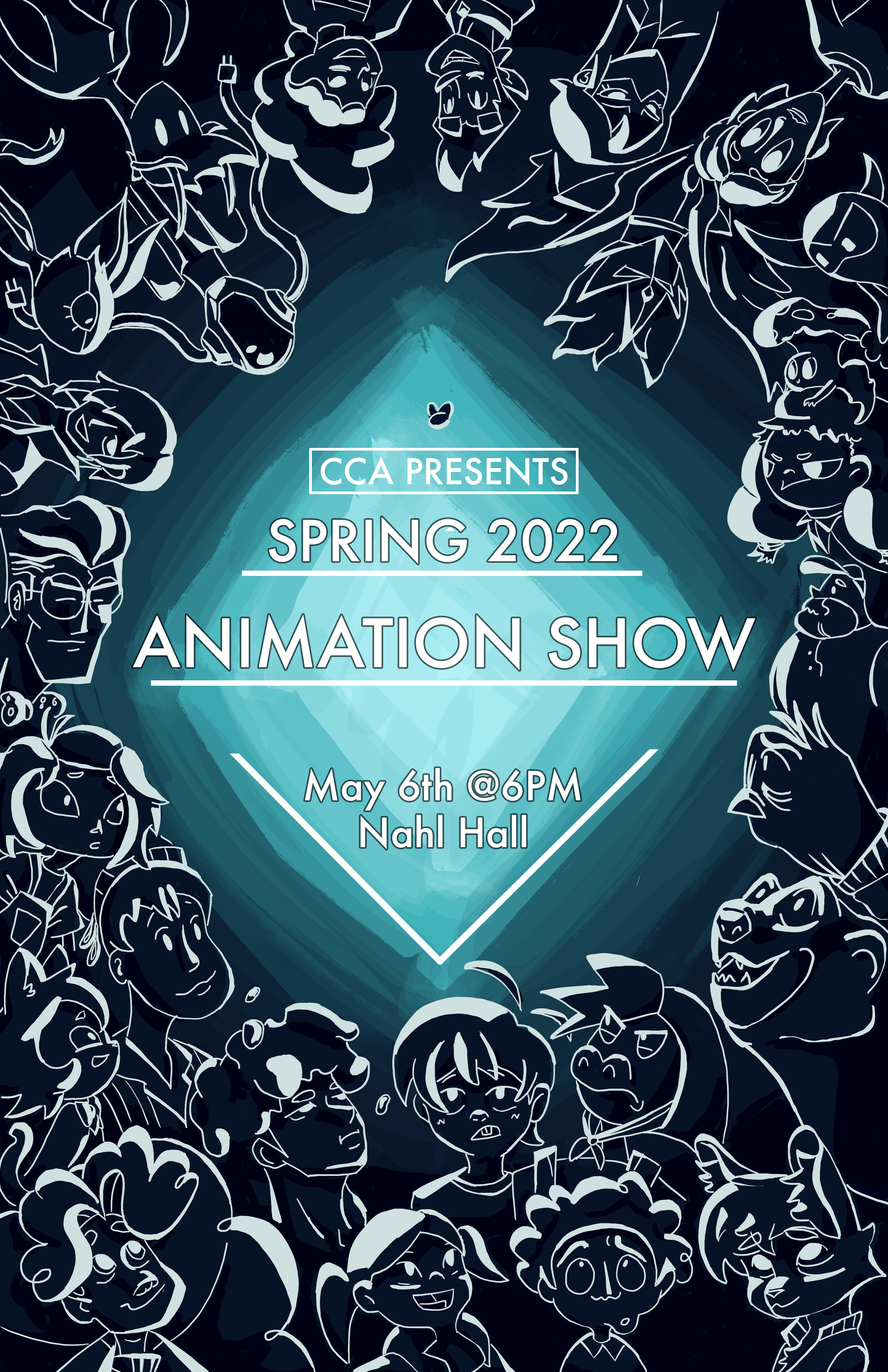 SP22 Animation Spring Show Poster