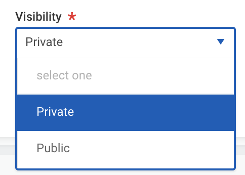 Visibility field