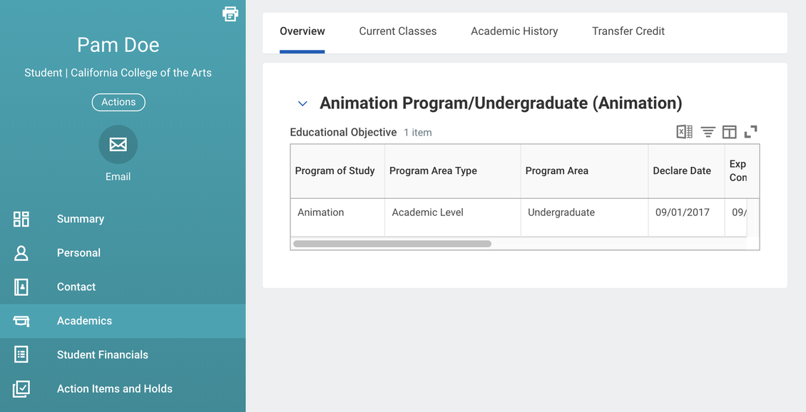 Navigating My Student Profile Step by Step Guide CCA Portal