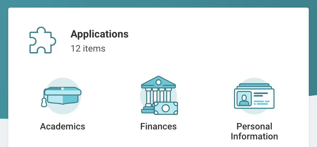 Applications worklets on Workday home dashboard