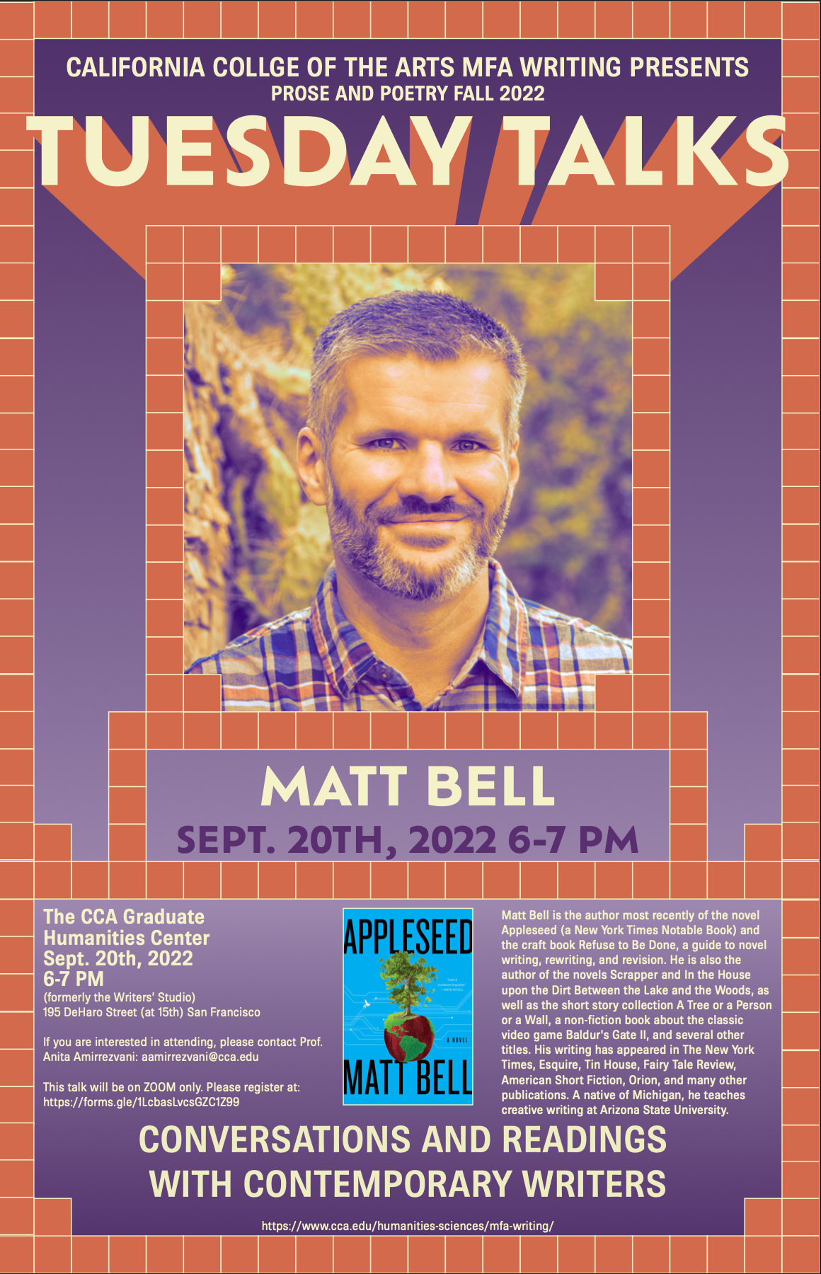 Tuesday Talks Matt Bell