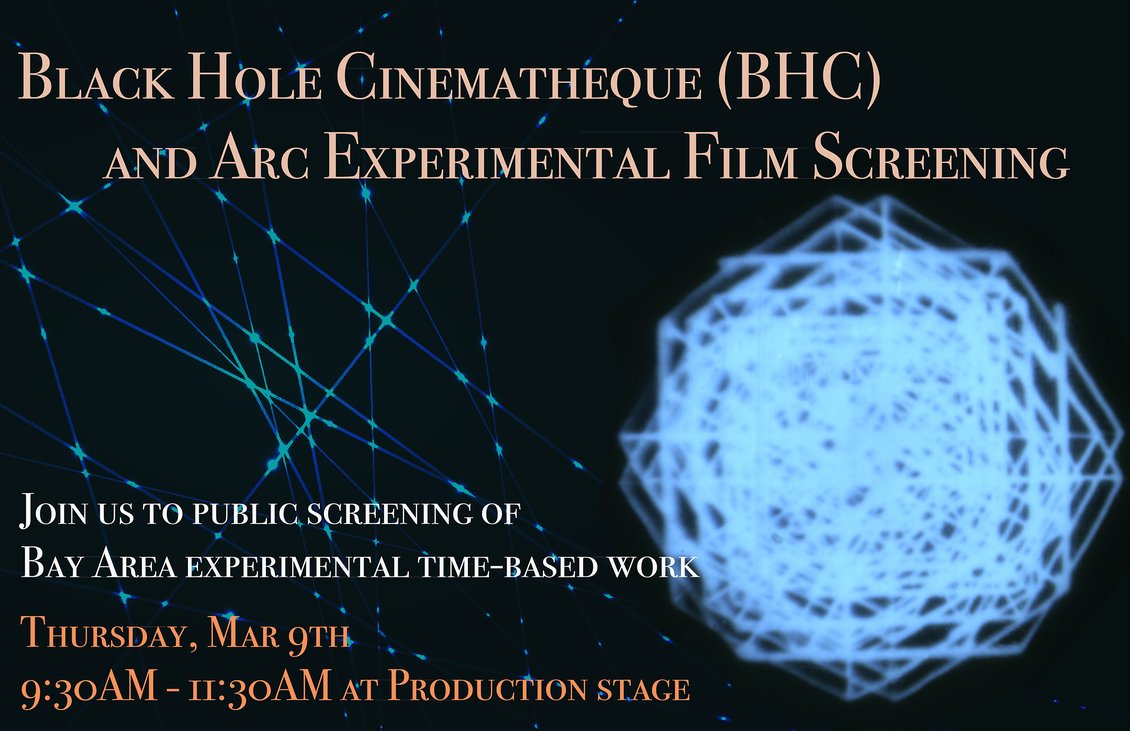 BHC/arc screening poster