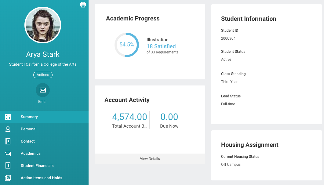 Navigate Your Workday Student Profile CCA Portal