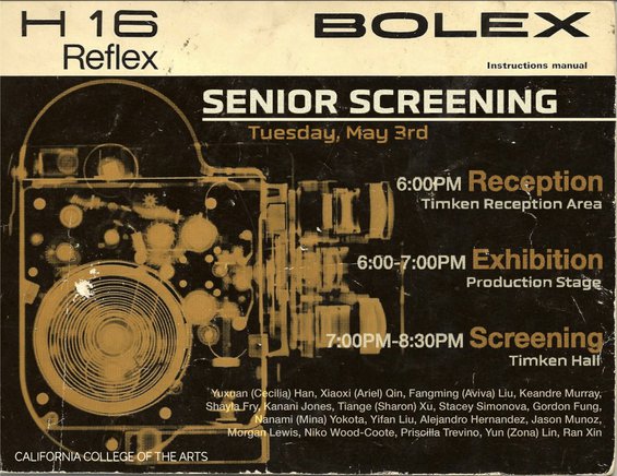 film senior show